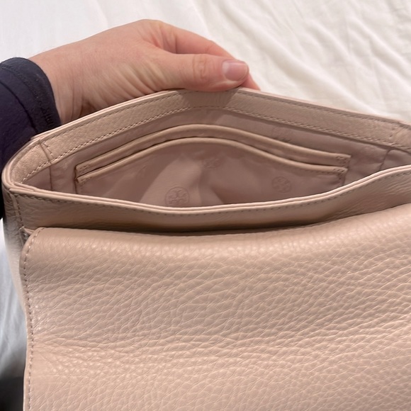 Tory Burch Pebbled Leather Crossbody - Picture 9 of 9